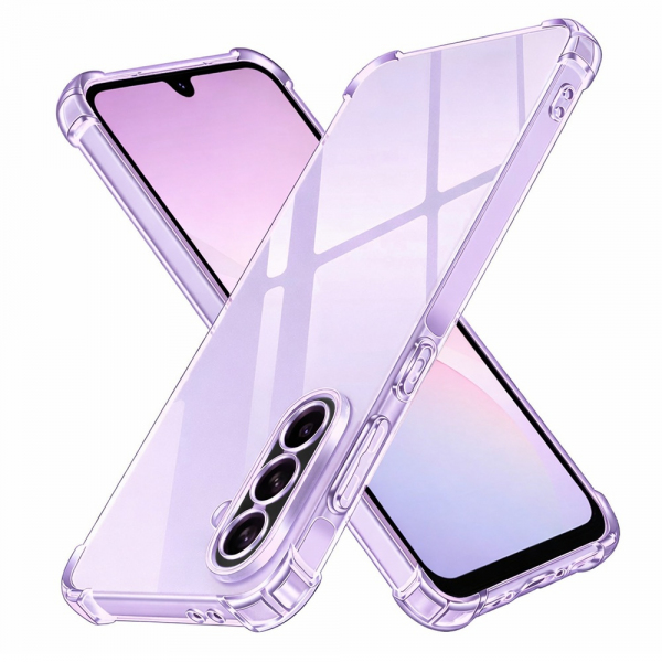 Husa pentru Samsung Galaxy A37 5G, Techsuit, Shockproof Clear, Transparenta