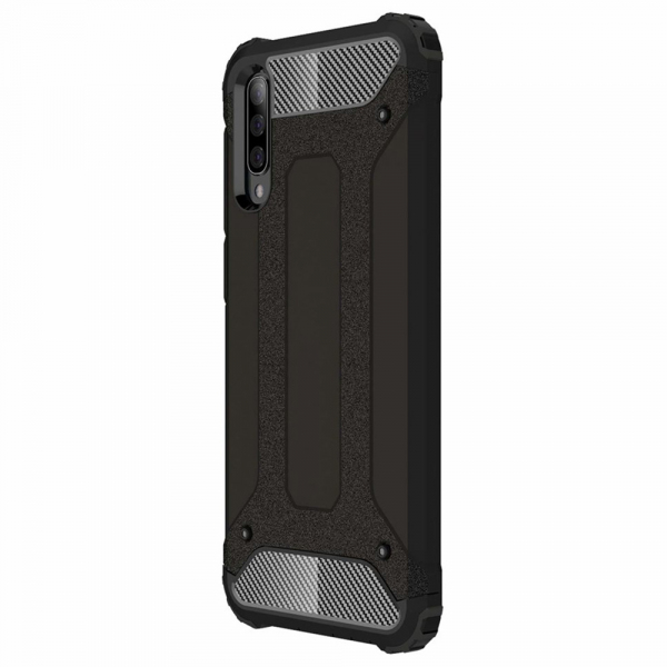 Husa pentru Samsung Galaxy A50s A507 / A30s A307 / A50 A505, Techsuit, Hybrid Armor, Neagra