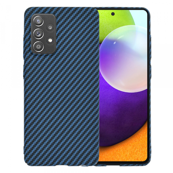 Husa pentru Samsung Galaxy A52s 5G A528 / A52 5G A526 / A52 A525, Techsuit, Carbonite FiberShell, Turcoaz