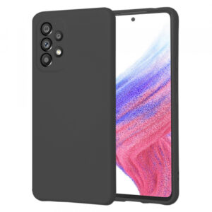 Husa pentru Samsung Galaxy A53 5G A536, Techsuit, SoftFlex, Neagra