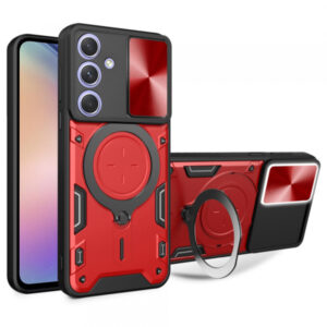 Husa pentru Samsung Galaxy A54 A546, Techsuit, CamGuard Pro, Rosie