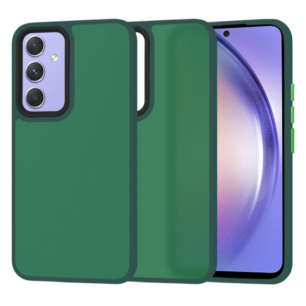 Husa pentru Samsung Galaxy A54 A546, Techsuit, HaloFrost, Verde