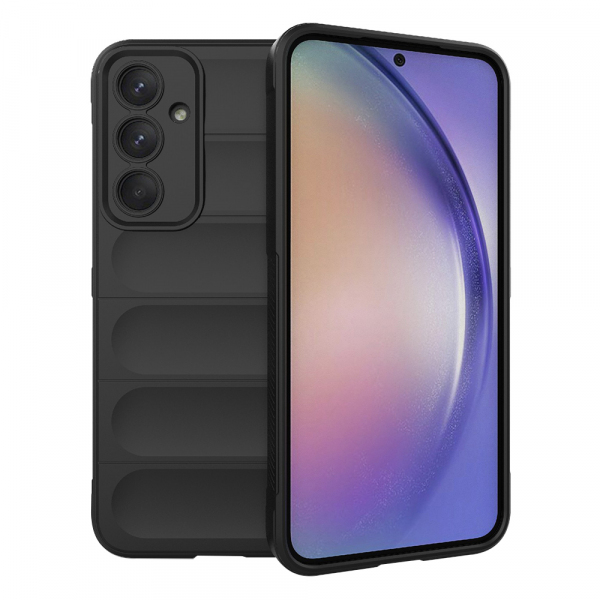 Husa pentru Samsung Galaxy A54 A546, Techsuit, Magic Shield, Neagra