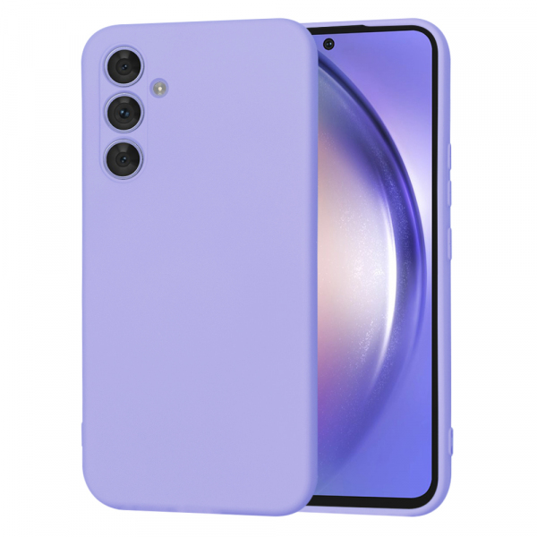 Husa pentru Samsung Galaxy A54 A546, Techsuit, SoftFlex, Mov Deschis