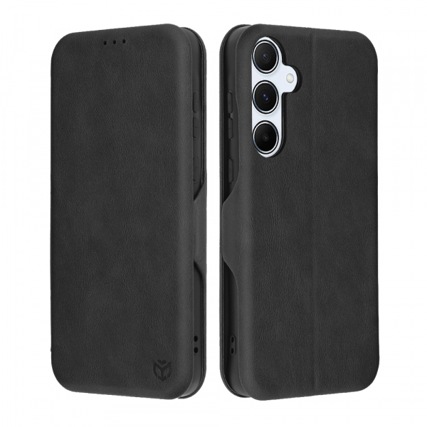 Husa pentru Samsung Galaxy A55 5G A556, Techsuit, Safe Wallet Plus, Neagra
