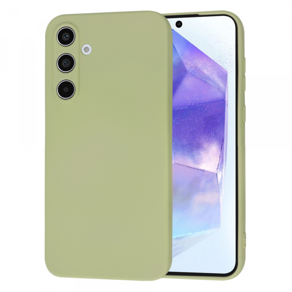 Husa pentru Samsung Galaxy A55 5G A556, Techsuit, SoftFlex, Matcha