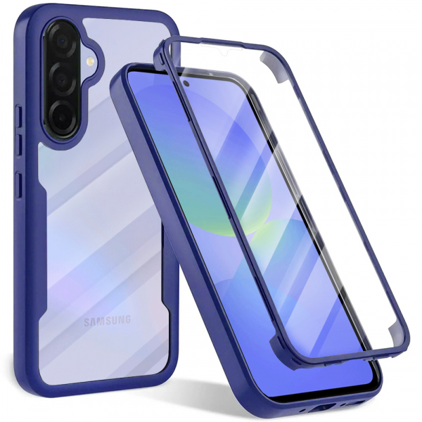 Husa pentru Samsung Galaxy A56 A566 / A36 A366, Techsuit, ColorVerse 360, Albastra