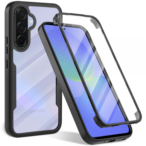 Husa pentru Samsung Galaxy A56 A566 / A36 A366, Techsuit, ColorVerse 360, Neagra