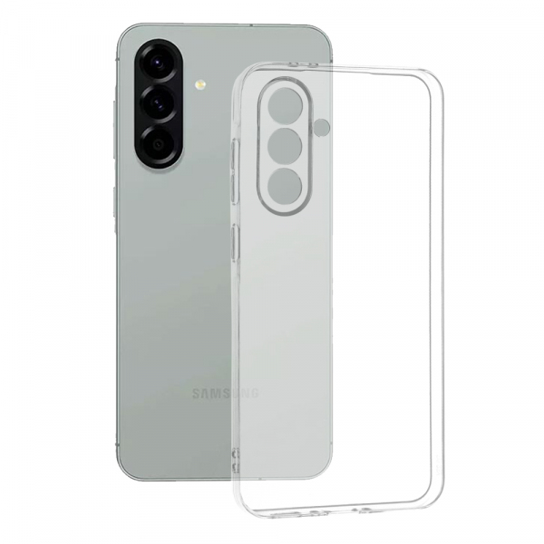 Husa pentru Samsung Galaxy A56 A566, Techsuit, Clear, Transparenta