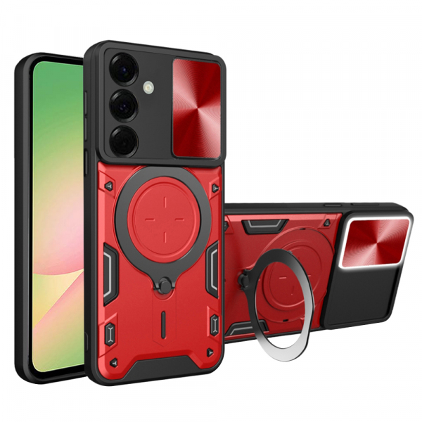 Husa pentru Samsung Galaxy A57 5G, Techsuit, CamGuard Pro, Rosie