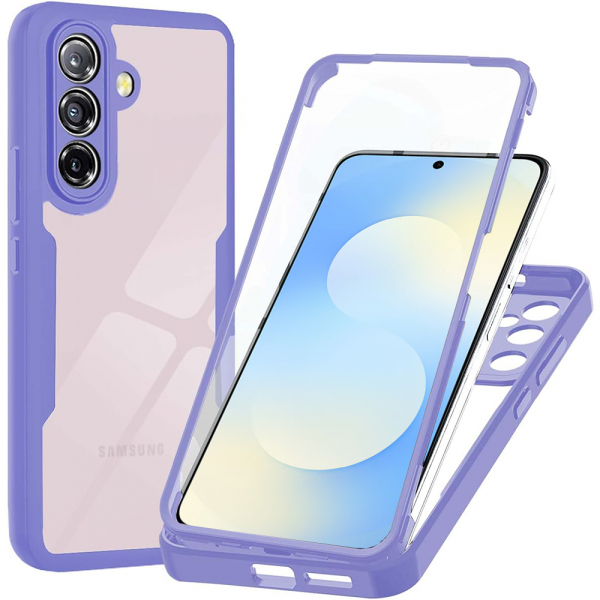 Husa pentru Samsung Galaxy A57 5G, Techsuit, ColorVerse 360, Mov