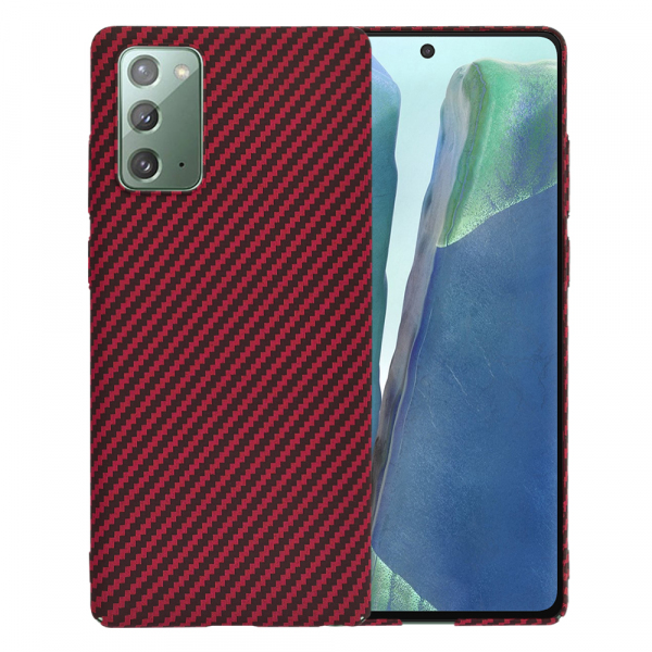 Husa pentru Samsung Galaxy Note 20 5G N981 / Note 20 N980, Techsuit, Carbonite FiberShell, Rosie