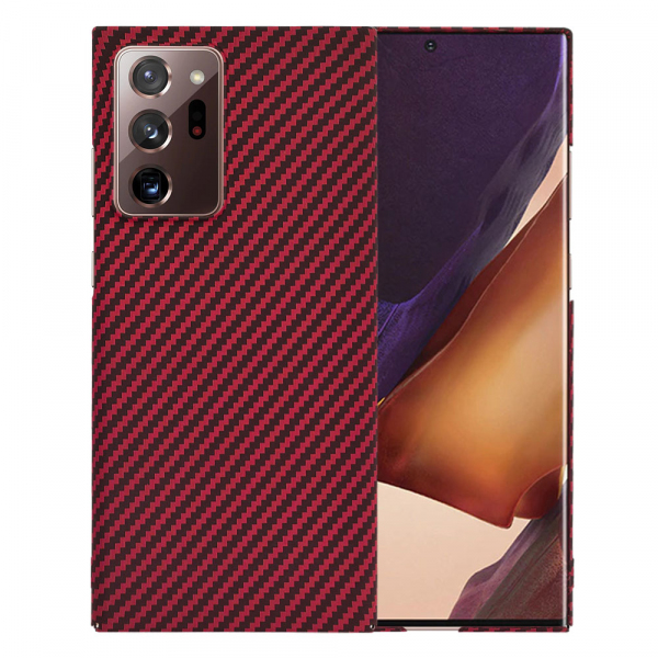 Husa pentru Samsung Galaxy Note 20 Ultra 5G N986 / Note 20 Ultra N985, Techsuit, Carbonite FiberShell, Rosie