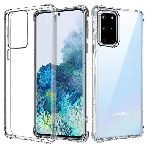 Husa pentru Samsung Galaxy S20+ 5G G986 / S20+ G985, Techsuit, Shockproof Clear, Transparenta