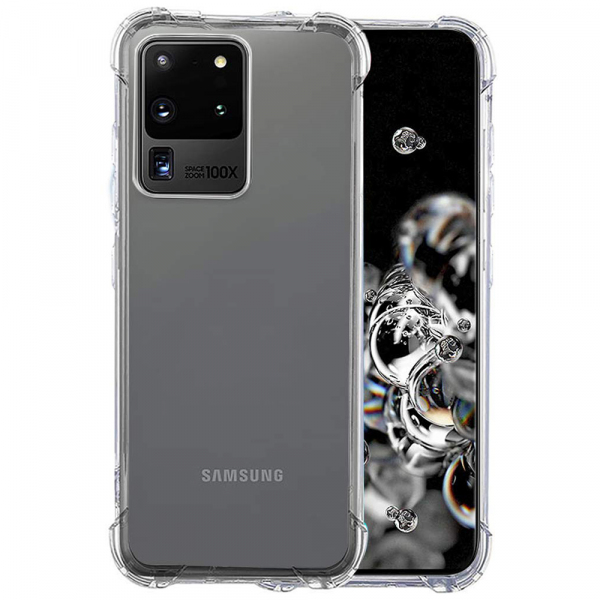 Husa pentru Samsung Galaxy S20 Ultra 5G G988 / S20 Ultra G988, Techsuit, Shockproof Clear, Transparenta