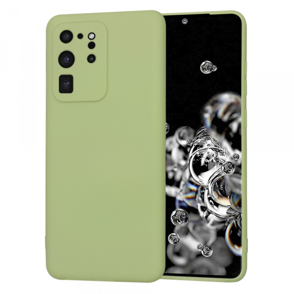 Husa pentru Samsung Galaxy S20 Ultra 5G G988 / S20 Ultra G988, Techsuit, SoftFlex, Matcha