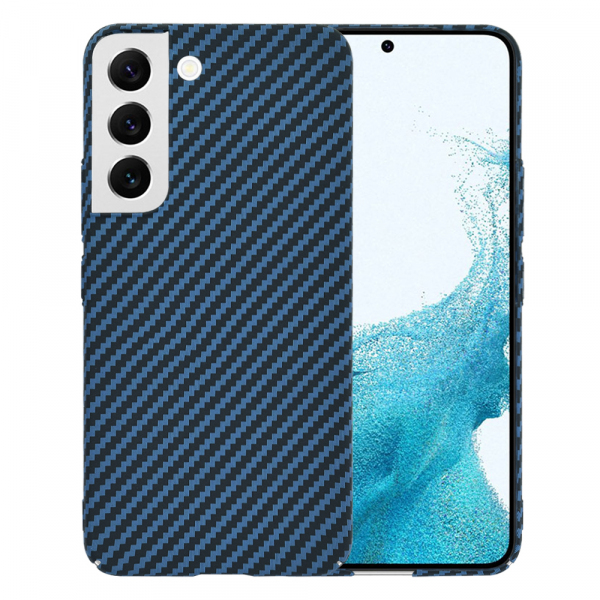 Husa pentru Samsung Galaxy S22 5G S901, Techsuit, Carbonite FiberShell, Turcoaz