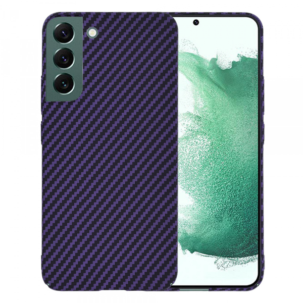 Husa pentru Samsung Galaxy S22+ 5G S906, Techsuit, Carbonite FiberShell, Mov