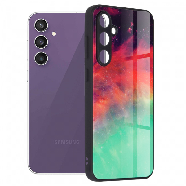 Husa pentru Samsung Galaxy S23 FE S711, Techsuit, Glaze, Turcoaz