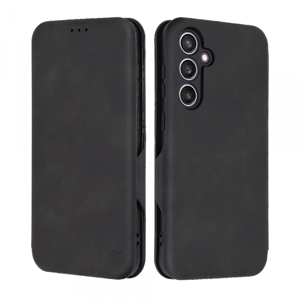 Husa pentru Samsung Galaxy S23 FE S711, Techsuit, Safe Wallet Plus, Neagra