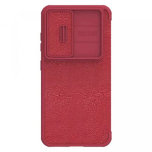 Husa pentru Samsung Galaxy S23+ S916, Nillkin, Qin Pro, Rosie