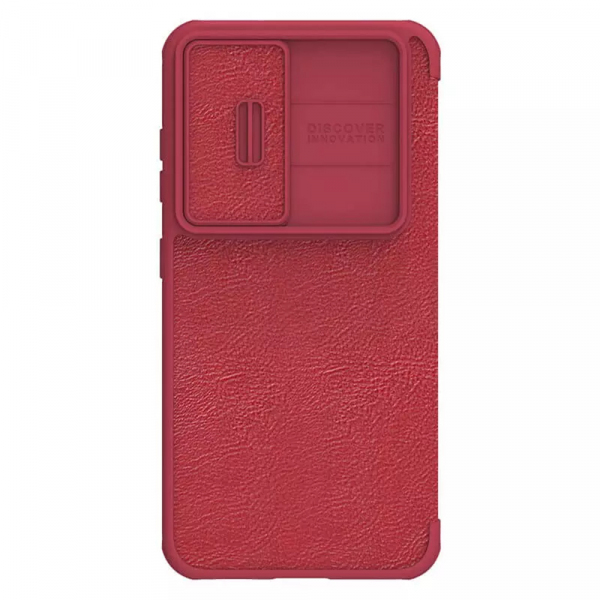Husa pentru Samsung Galaxy S23+ S916, Nillkin, Qin Pro, Rosie