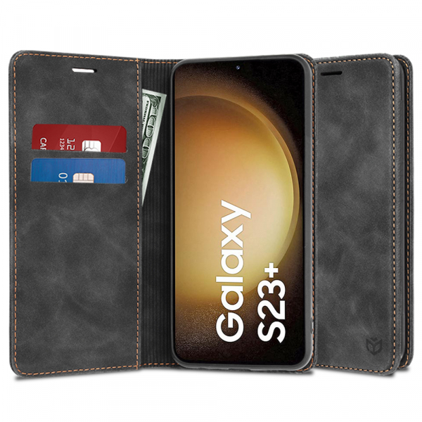 Husa pentru Samsung Galaxy S23+ S916, Techsuit, Confy, Neagra