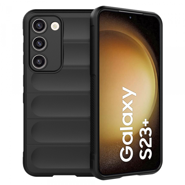 Husa pentru Samsung Galaxy S23+ S916, Techsuit, Magic Shield, Neagra