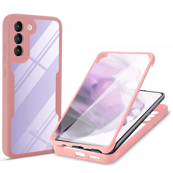 Husa pentru Samsung Galaxy S23 S911, Techsuit, ColorVerse 360, Roz