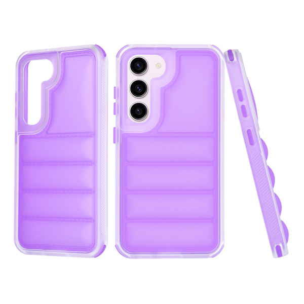 Husa pentru Samsung Galaxy S23 S911, Techsuit, Wave Shield, Mov