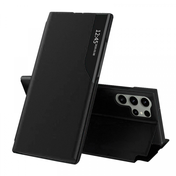 Husa pentru Samsung Galaxy S23 Ultra S918, Techsuit, eFold, Neagra