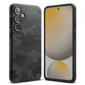 Husa pentru Samsung Galaxy S24 FE S721, Ringke, Onyx Design, Camuflaj