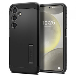 Husa pentru Samsung Galaxy S24 FE S721, Spigen, Tough Armor, Neagra