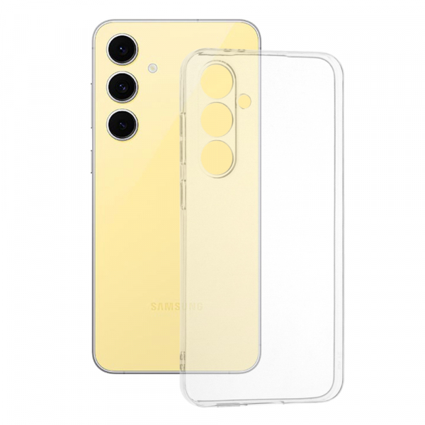 Husa pentru Samsung Galaxy S24 FE S721, Techsuit, Clear, Transparenta