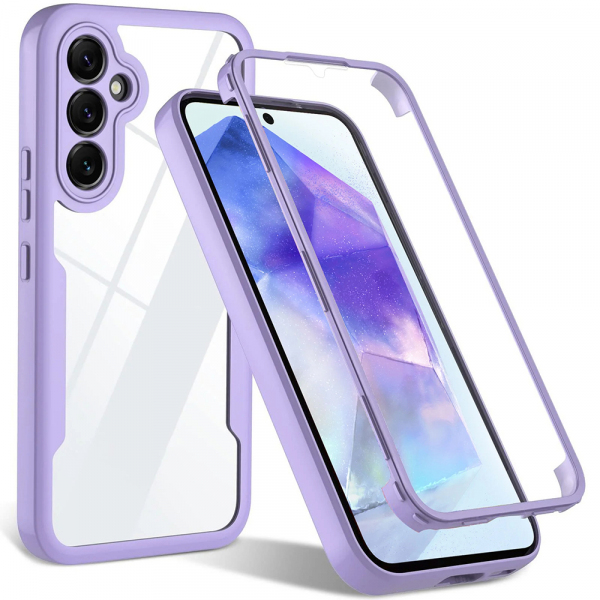 Husa pentru Samsung Galaxy S24 FE S721, Techsuit, ColorVerse 360, Mov
