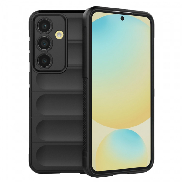 Husa pentru Samsung Galaxy S24 FE S721, Techsuit, Magic Shield, Neagra