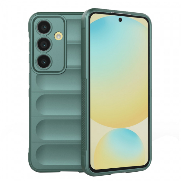 Husa pentru Samsung Galaxy S24 FE S721, Techsuit, Magic Shield, Verde