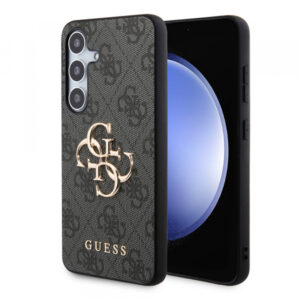 Husa pentru Samsung Galaxy S24+ S926, Guess, 4G Big Logo, Neagra
