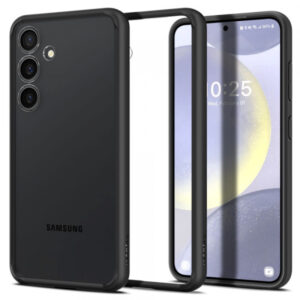 Husa pentru Samsung Galaxy S24+ S926, Spigen, Ultra Hybrid, Neagra Mata ACS07330