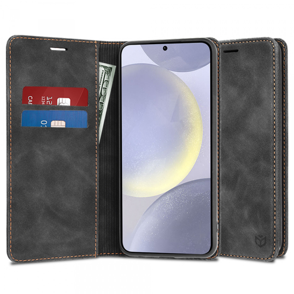 Husa pentru Samsung Galaxy S24+ S926, Techsuit, Confy, Neagra