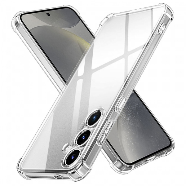 Husa pentru Samsung Galaxy S24+ S926, Techsuit, Shockproof Clear, Transparenta
