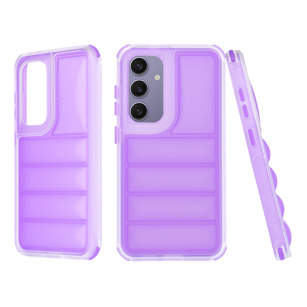 Husa pentru Samsung Galaxy S24+ S926, Techsuit, Wave Shield, Mov
