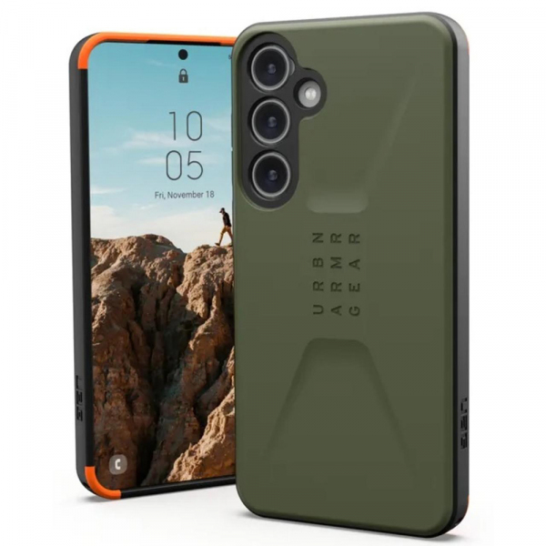 Husa pentru Samsung Galaxy S24+ S926, Urban Armor Gear, Civilian, Verde