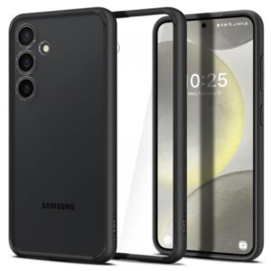 Husa pentru Samsung Galaxy S24 S921, Spigen, Ultra Hybrid, Neagra Mata ACS07352
