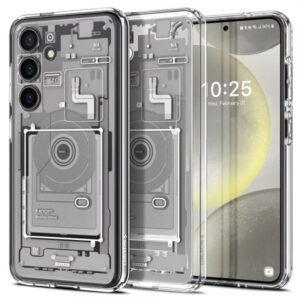 Husa pentru Samsung Galaxy S24 S921, Spigen, Ultra Hybrid Zero One, Alba ACS07351