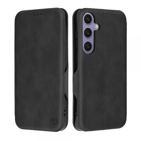Husa pentru Samsung Galaxy S24 S921, Techsuit, Safe Wallet Plus, Neagra