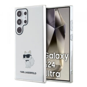 Husa pentru Samsung Galaxy S24 Ultra S928, Karl Lagerfeld, IML Luxury Choupette, Transparenta