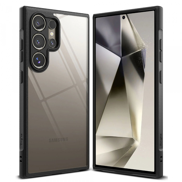 Husa pentru Samsung Galaxy S24 Ultra S928, Ringke, Fusion Bold, Neagra
