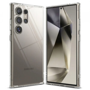 Husa pentru Samsung Galaxy S24 Ultra S928, Ringke, Fusion, Transparenta