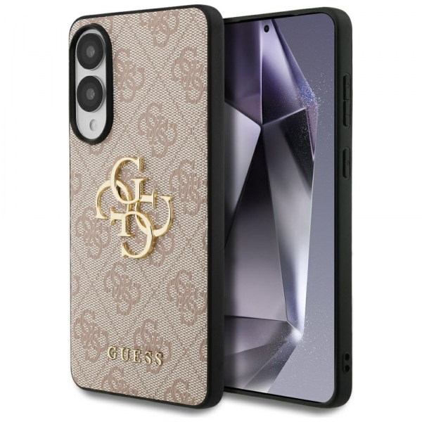 Husa pentru Samsung Galaxy S25 Edge S937, Guess, Big 4G Logo Classic, Roz